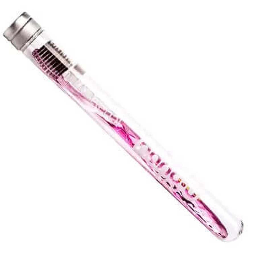 Nano-B Gold Charcoal Toothbrush Color Pink