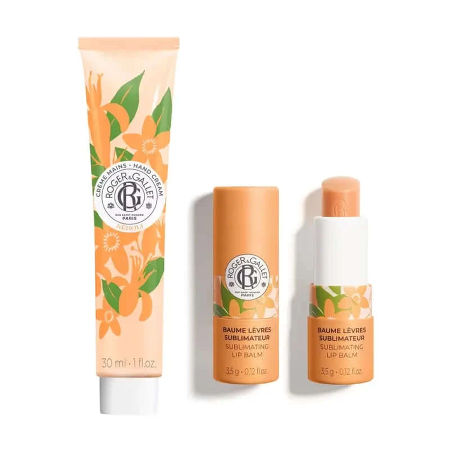 Roger & Gallet Neroli Pack Hand Cream + Lip Balm Vanilla