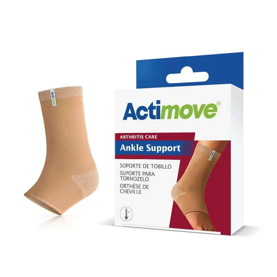 Actimove Artritis Enkelbandage, Beige, Maat S