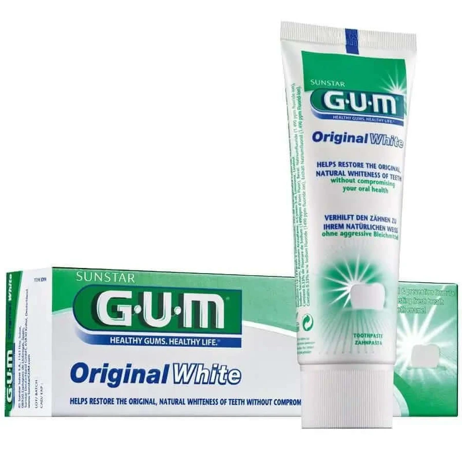Gum Original tandpasta wit 75 ml