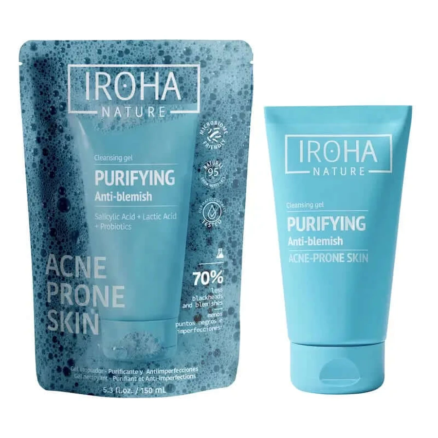 Iroha Nature Detergente Purificante Pelle Grassa , 150 ml