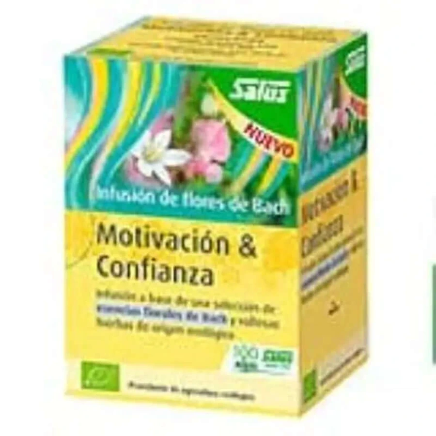 Salus Bach Bloesem Infusie Motivatie & Zelfvertrouwen 15Sbrs