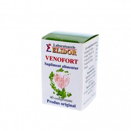 Venofort, 40 comprimate, Elidor