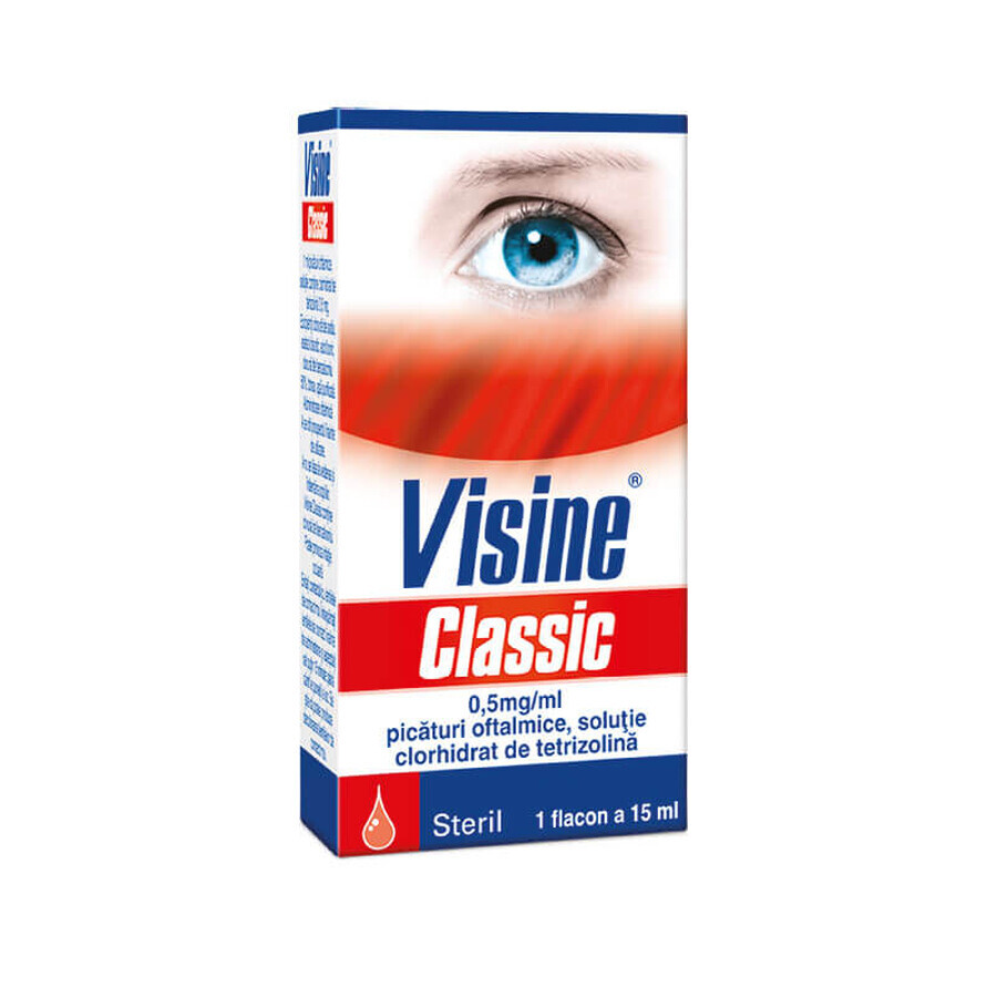 Visine Classic picaturi oftalmice, 15 ml, Johnson&Johnson Bewertungen