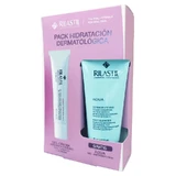 Rilastil Aqua Dermatological Facial Moisturizer, 40 ml + 500 ml