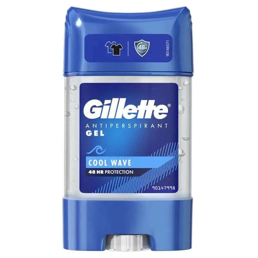 Gillette Clear Deodorant Antitranspirant Gel Cool Wave 70M