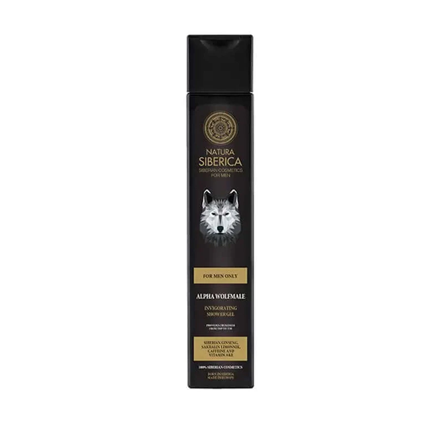 Natura Siberica Ns Men Lobo Alfa Alfa Gel Doccia Rinvigorente Na, 250 ml