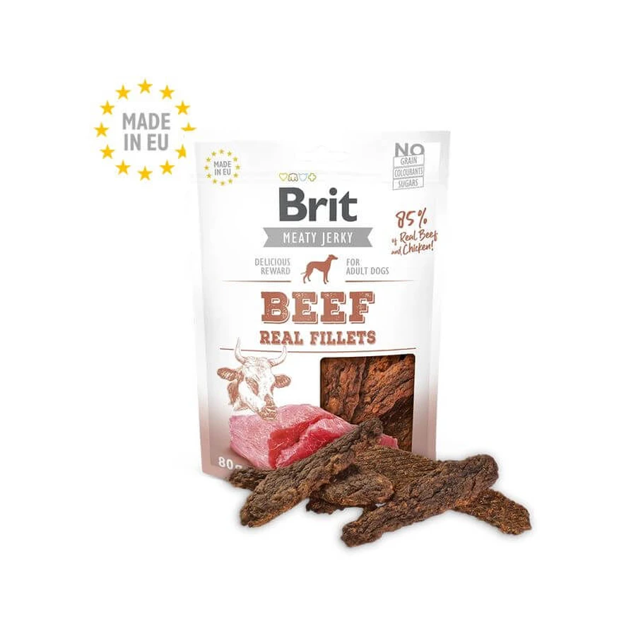 Brit Jerky Snack Filety z Kurczaka 80Gr dla Psów: ceny i cechy