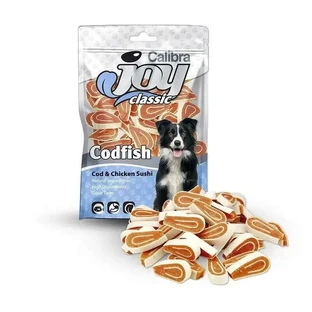 Calibra Joy Dogs Cod clasic Pui Sushi 80Gr