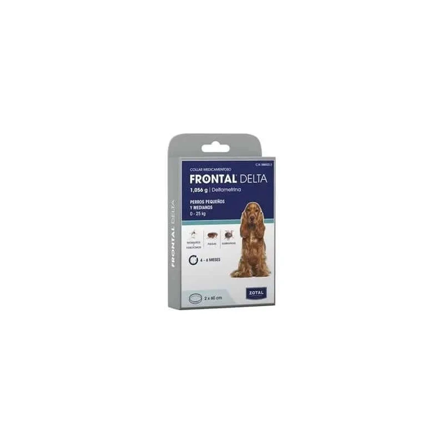 Zotal Frontal Delta Duo Colier antiparazitar 2X60Cm
