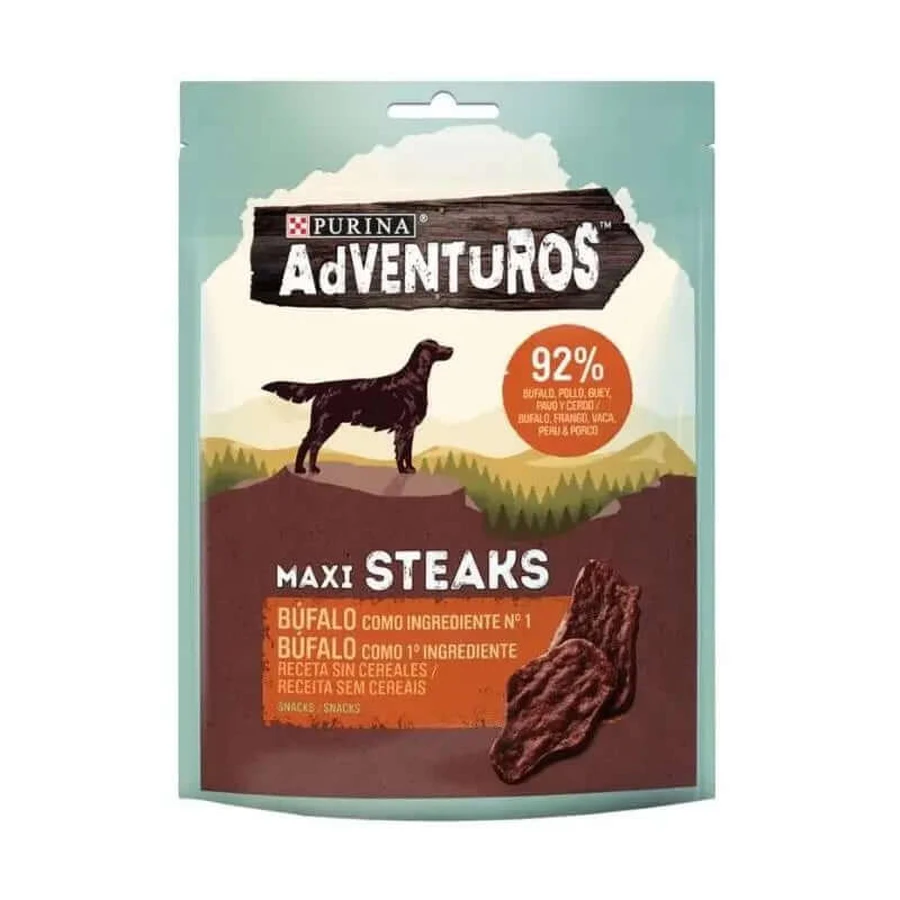 Adventuros Canine Maxi Sticks Wild Buffalo 2X7X70Gr: ceny i cechy
