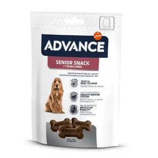 Advance Canine Senior +7 Snack Caja, 7 x 150 g, snack para perros