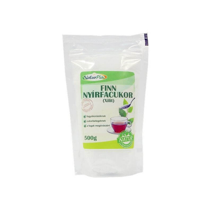 Zahar din mesteacan filandez Xilitol, 500 g, Natur Piac