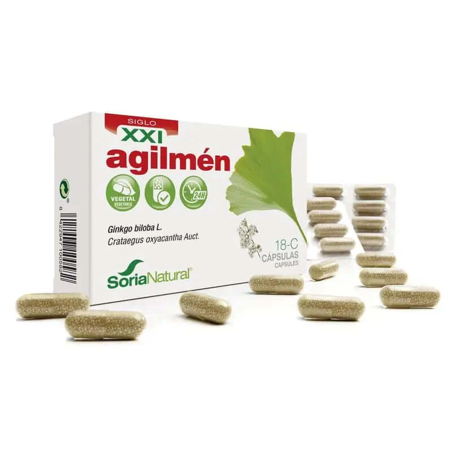 Soria Natural 18-C Agilmen Prolonged Release, 30 Capsules