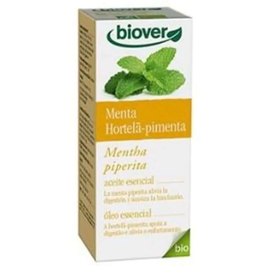 Biover Olio essenziale di menta piperita Bio 10Ml