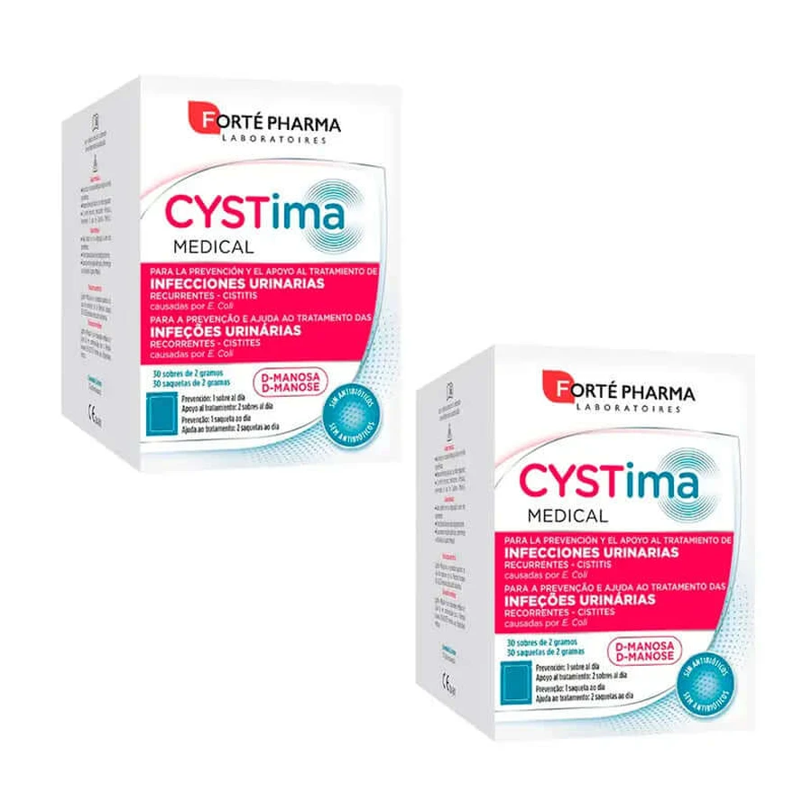 Forté Pharma Duplo Cystima Medical , 2 x 30 bustine
