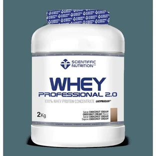 Scientiffic Nutrition Whey Professional 2.0 Crema di cocco, 2000 grammi