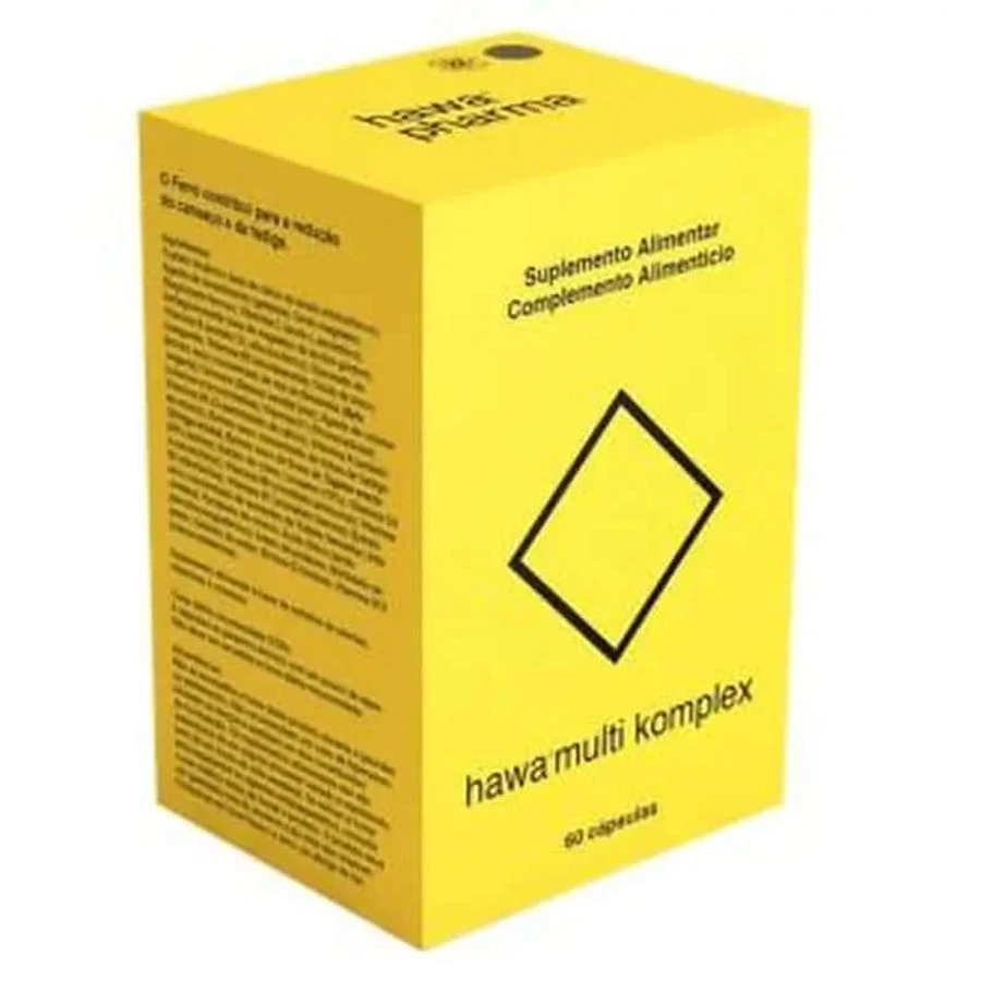 Hawa Pharma Hawa Multi Komplex 60 kapsułek: ceny i cechy