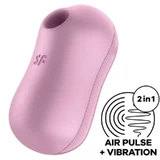 Satisfyer Air Pulse Suikerspin Stimulator & Vibrator - Lila