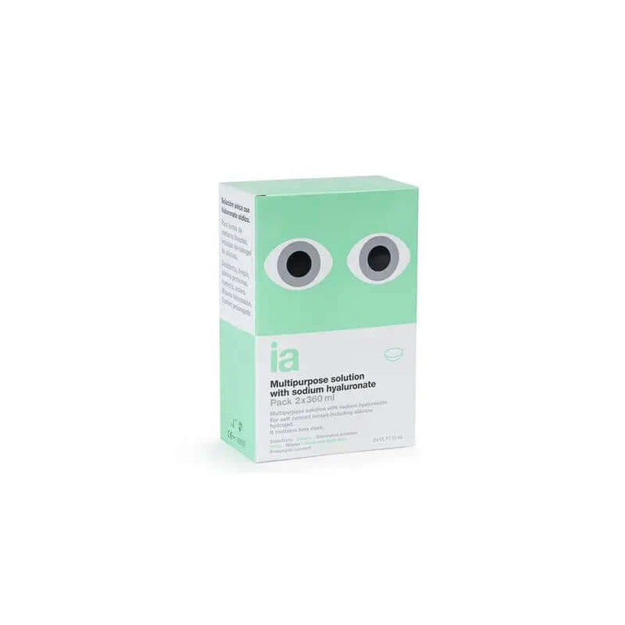 Interapothek Soluzione singola di ialuronico 2 X 360 Ml