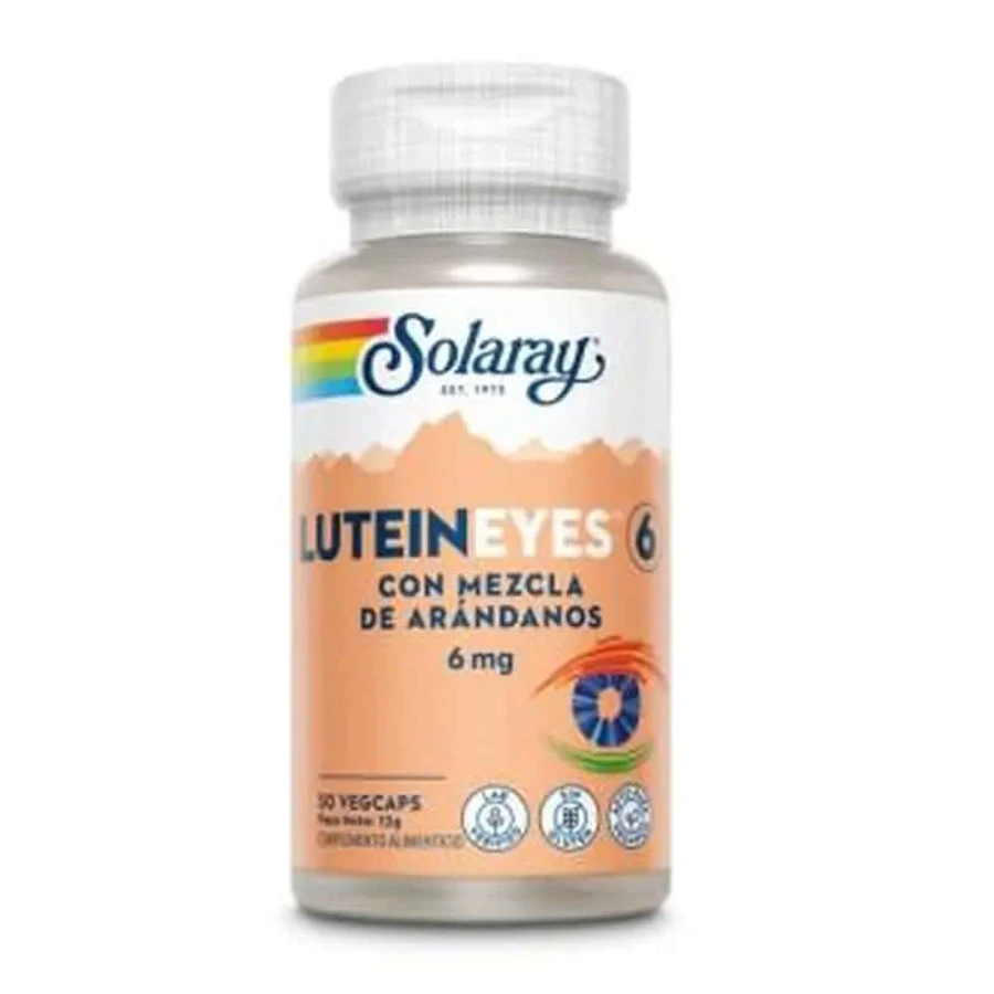 Solaray Lutein Eyes 6Mg. 30 Capsule