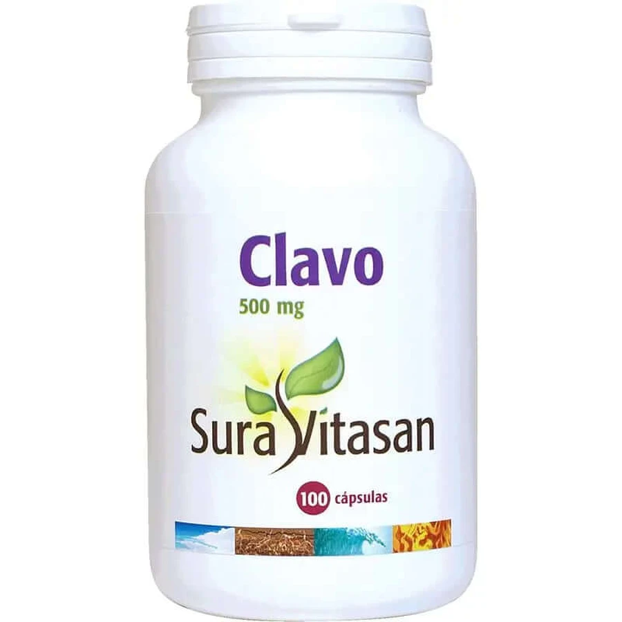 Sura Vitasan Clove 500 Mg , 100 capsule de 500 mg
