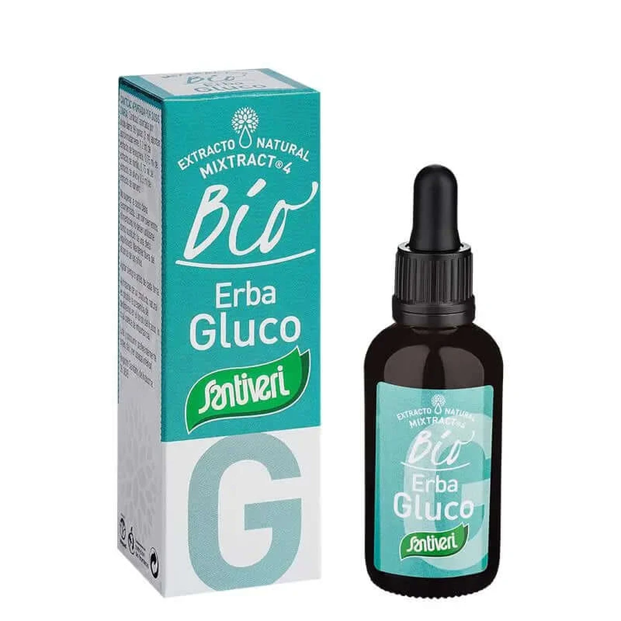 Santiveri Mixtract 4 Erbagluco 50 ml. Bio: ceny i cechy