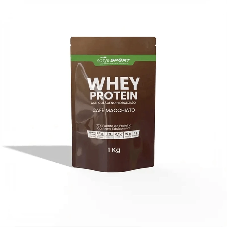 Sotya Wei-eiwit Cafe Macchiato Doypack , 1000 gram