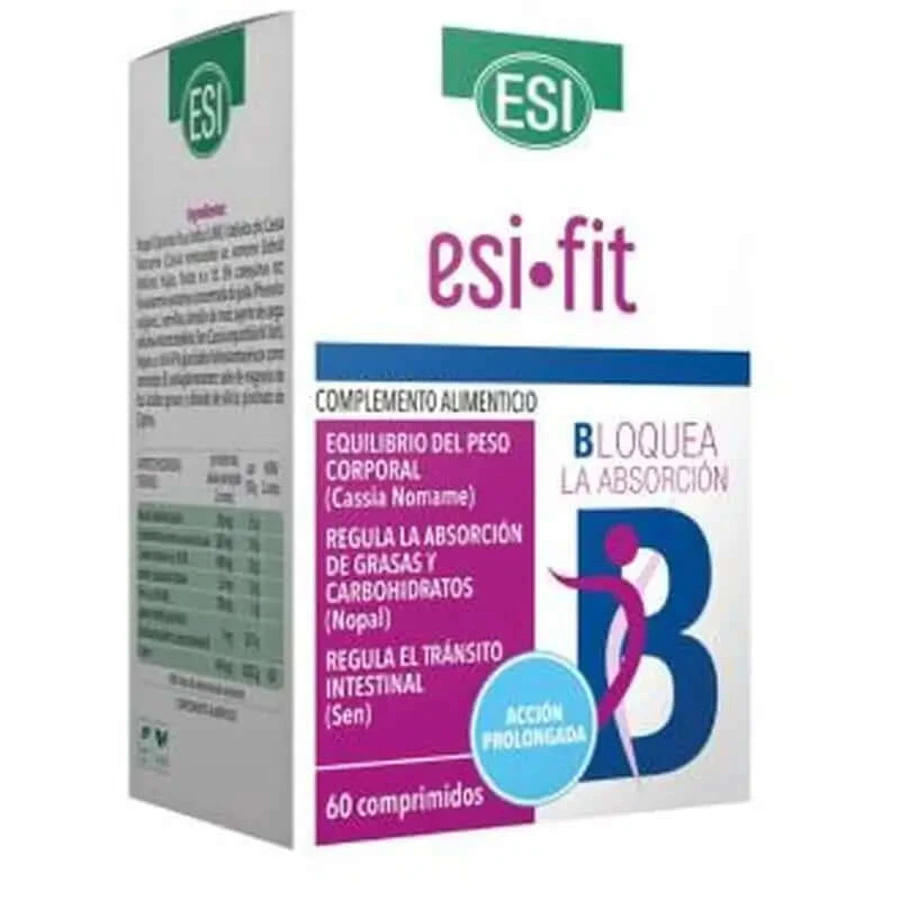 Trepatdiet-Esi Esi Fit Block de întreținere 60Comp