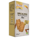 Biscuiti bio cu miere si scortisoara Speculos, 125g, Fior di Loto