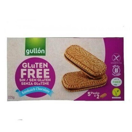 Glutenfreie Kekse Schoko-Sandwich, 225 g, Gullon