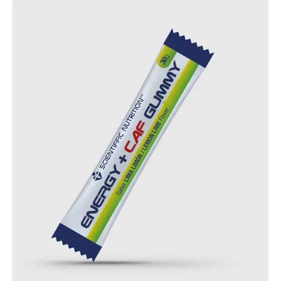 Scientiffic Nutrition Energy + Caf Gummibärchen Zitrone-Limette, 30 Gramm