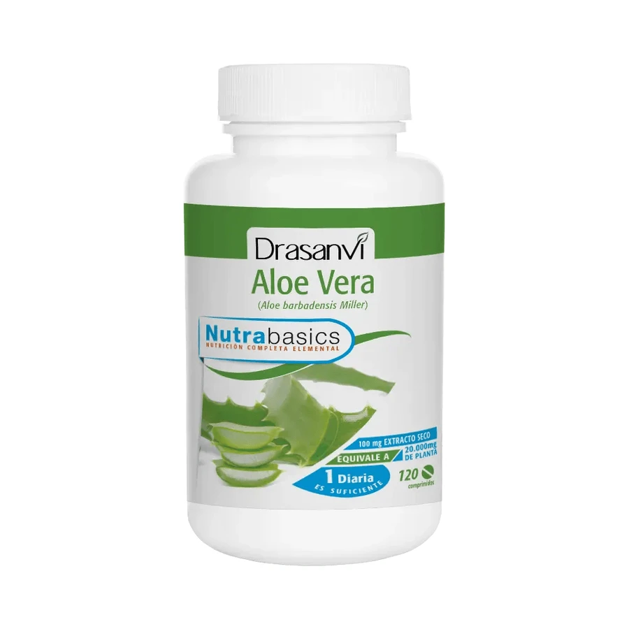 Drasanvi Aloe Vera Nutrabasicos Bottle, 120 tablets