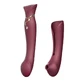 Zalo Queen Set Pulse Wave Clit Stim Red