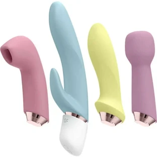 Satisfyer Air Pulse Marvelous Four - Vibrator & Sauger Set