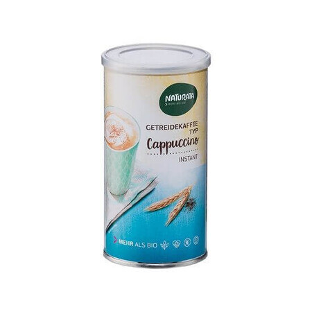 Cafea eco cappucino instant cu cereale, 175 g, Naturata