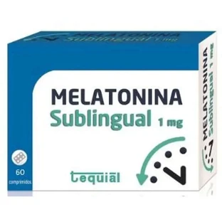 Tequial Melatonine 1Mg. 60Sublingualen