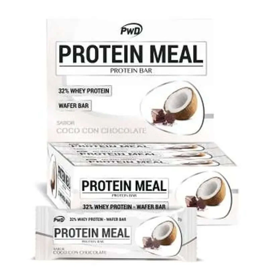 Pwd Protein Meal Coconut Chocolate Sticks 12 szt.: ceny i cechy