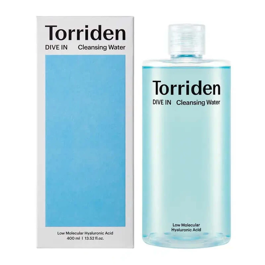 Torriden Dive-In Niedermolekulares Hyaluronsäure-Reinigungswasser , 400 ml