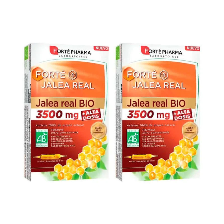Forté Pharma Pack Forté Royal Jelly 3500 Mg, 2 x 10 fiole