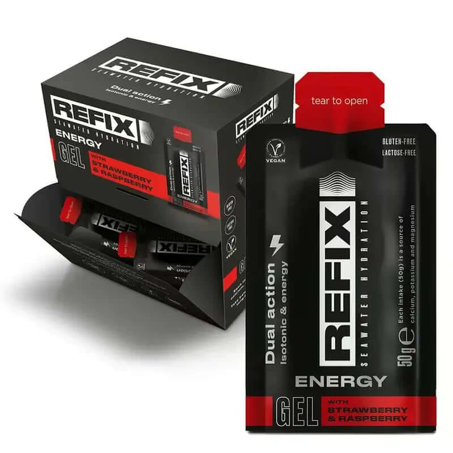 Refix Extreme Moisturizing Gel Strawberry & Raspberry, 50 grams
