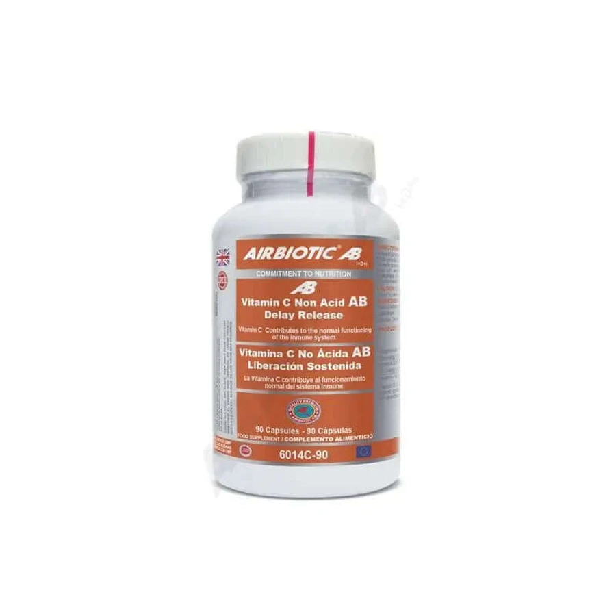 Airbiotic Vitamine C Non Acid Sustained Release , 90 gélules