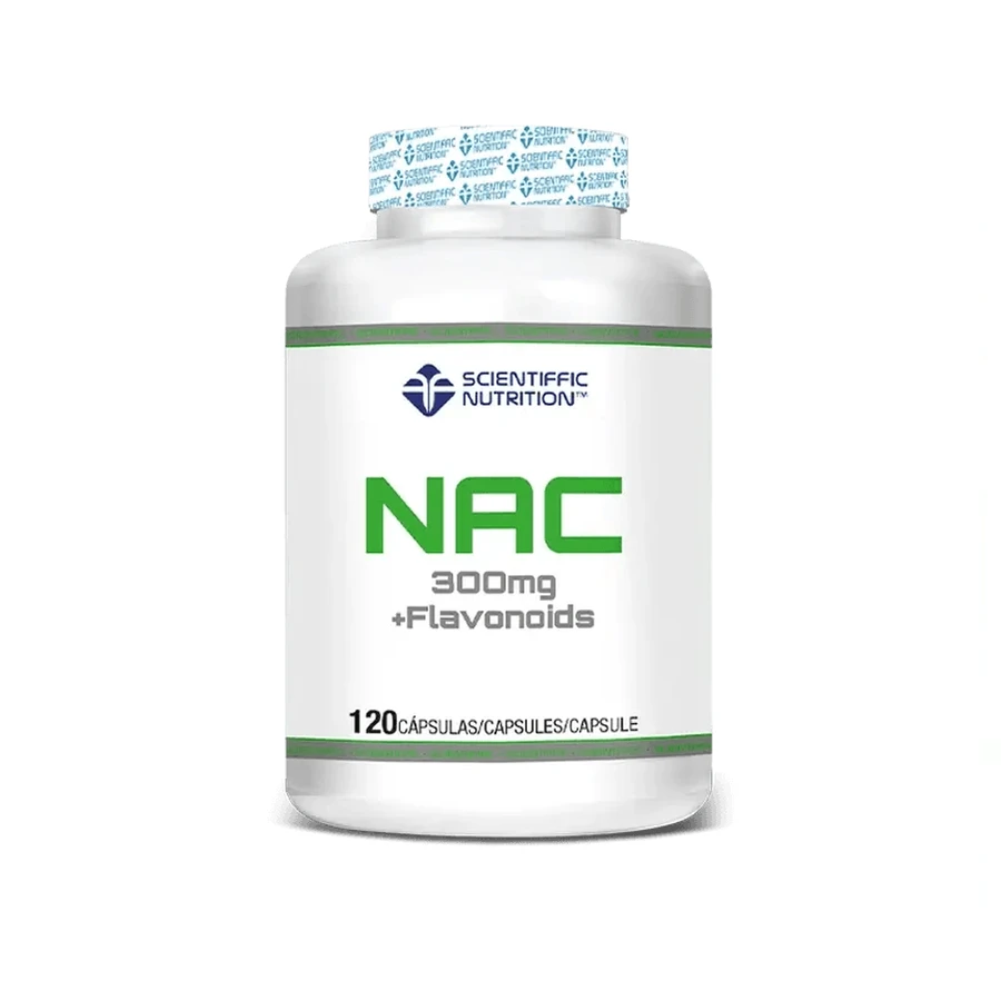 Scientiffic Nutrition Nac +Flavonoids 300Mg , 120 capsules