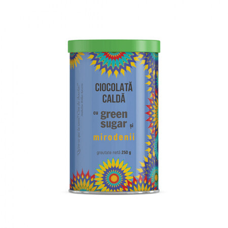 Chocolate caliente con azúcar verde, 250 g, Remedia