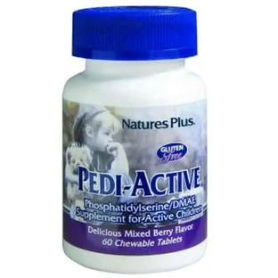Natures Plus Pedi-Active Masticable, 60 Comprimidos