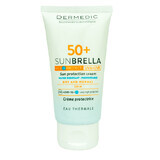 Sonnenschutzcreme für normale/trockene Haut, SPF 50+, Sunbrella, 50 ml, Dermedic