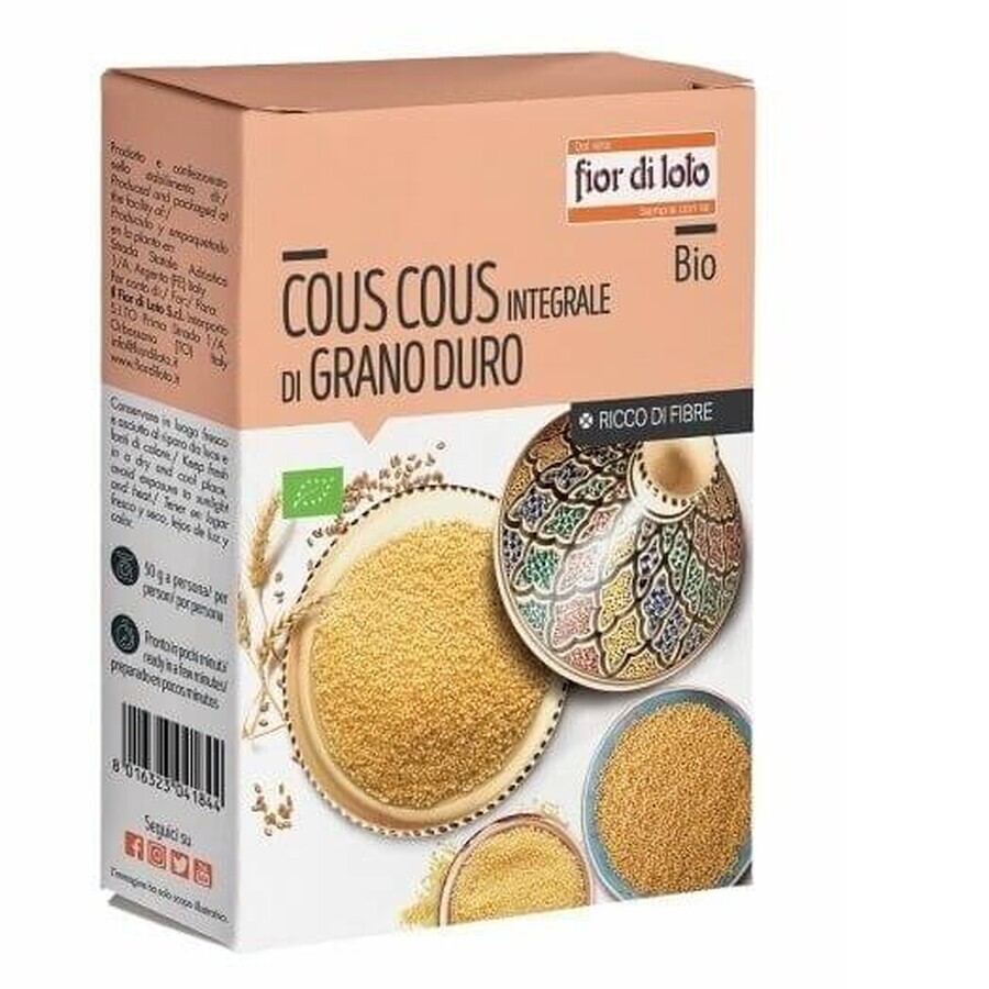 Bio-Vollkorn-Couscous, 500 g, Fior di Loto