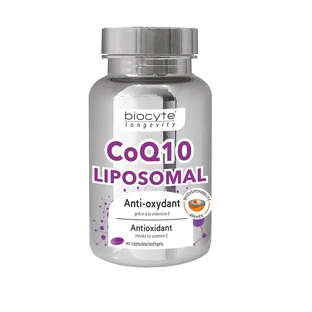 CoQ 10 Liposomal, 40 cápsulas, Biocyte