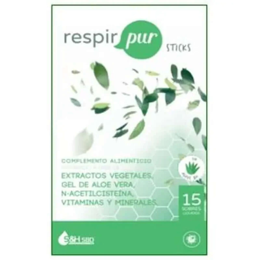 Science & Santé Sbd Respirpur 15 bâtons