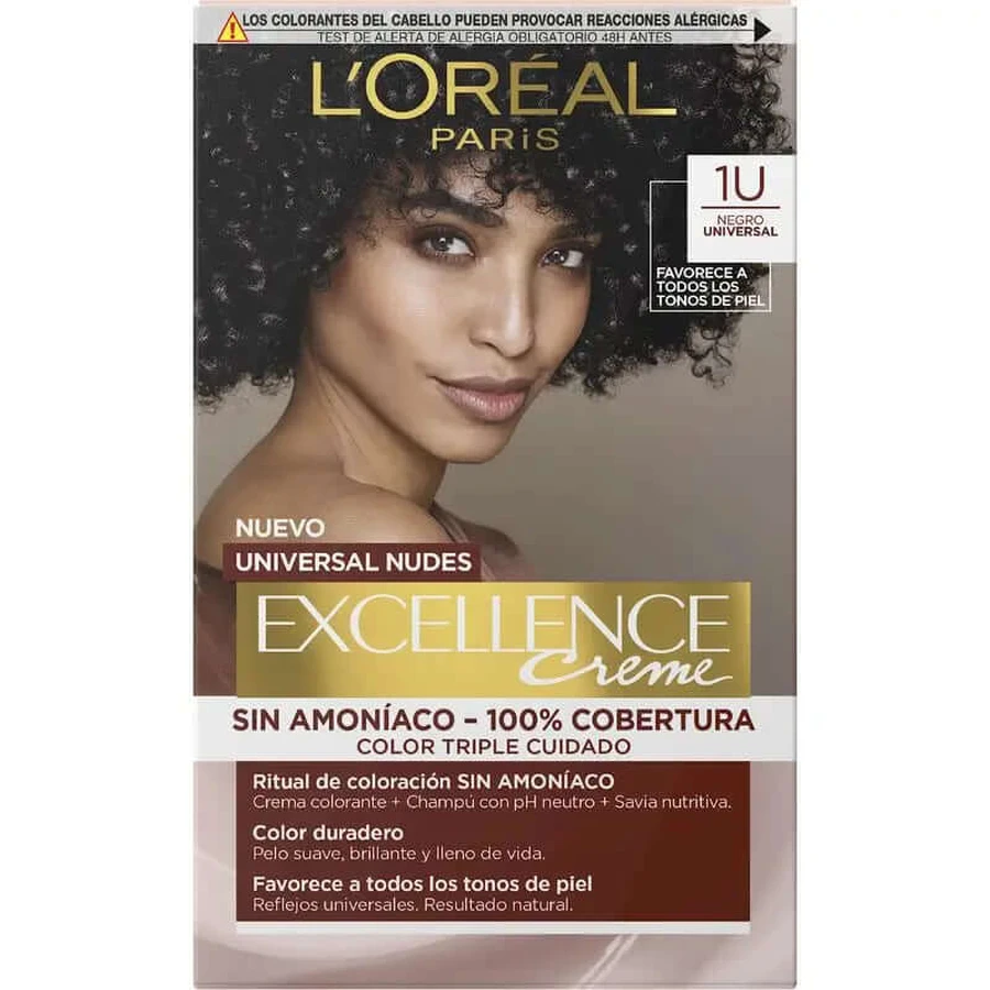 L'Oréal Paris Excell Univ Nudes Nero 1U 550